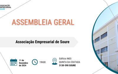 AESOURE reúne em Assembleia Geral no dia 11 de Dezembro de 2024, pelas 19h00.