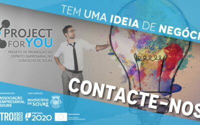 “Project For You” – Transforme a sua ideia num negócio